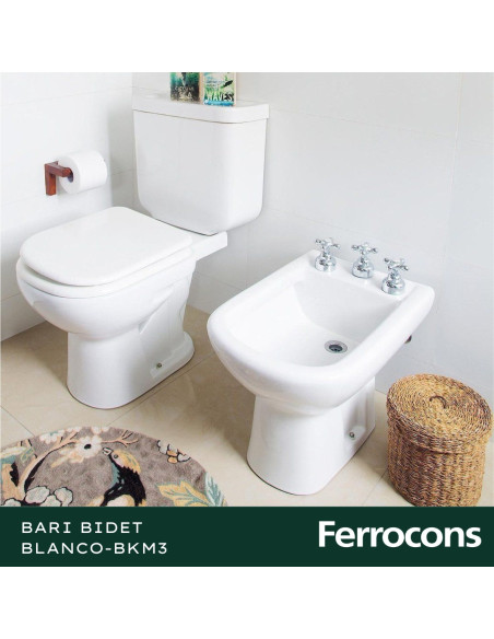 BIDET BARI BLANCO BKM3 FERRUM