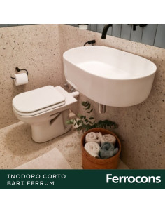 INODORO CORTO BARI BLANCO-IKC FERRUM 2