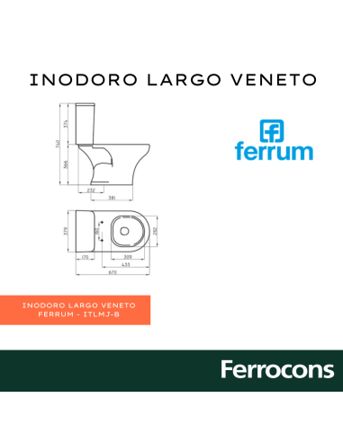 INODORO LARGO VENETO FERRUM ITLMJ