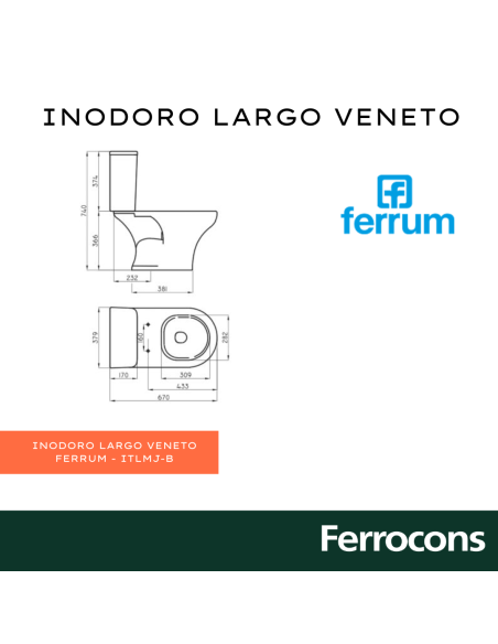 INODORO LARGO VENETO FERRUM ITLMJ