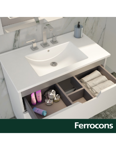 BUONA MUEBLE 100 CIMA PVC BLANCO CMES SILTON 3 AG