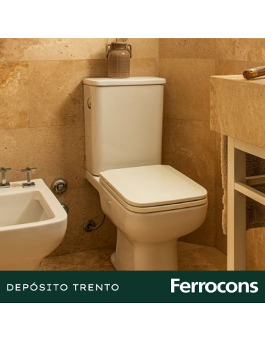 FERRUM TRENTO DEPOSITO DUAL BLANCO-DEW6F