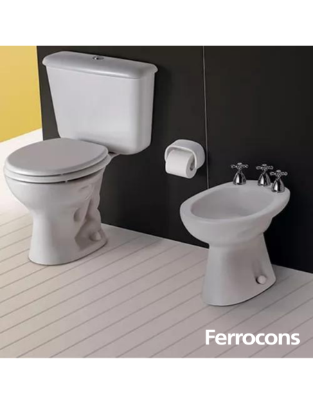 BIDET FERRUM ANDINA 3AGUJ. BLANCO-BEA3