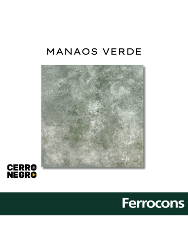 SEGUNDA - CERRO NEGRO MANAOS VERDE 38X38