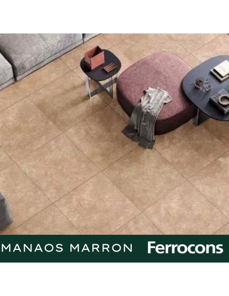 SEGUNDA - CERRO NEGRO MANAOS MARRON 38X38