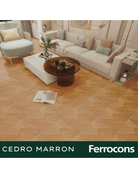 CERRO NEGRO 1RA. CEDRO MARRON 38X38