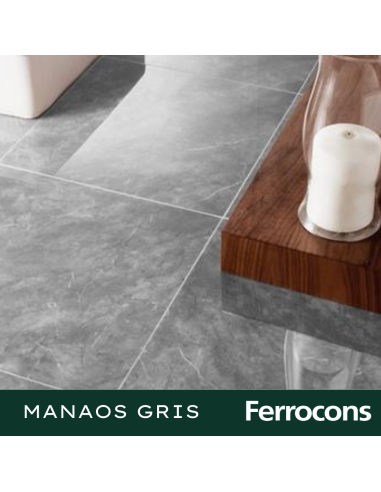 CERRO NEGRO 1RA. MANAOS GRIS 38X38