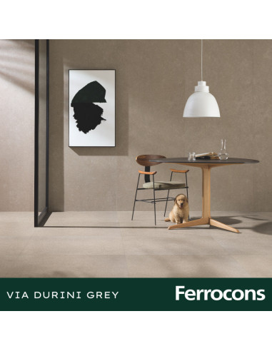 PORTOBELLO VIA DURINI GREY 60X60 NAT RET