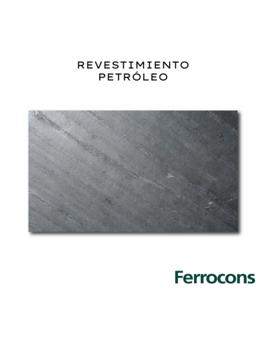REVESTIMIENTO PEDRAFLEX  PETROLEO 122 X 061 MTS