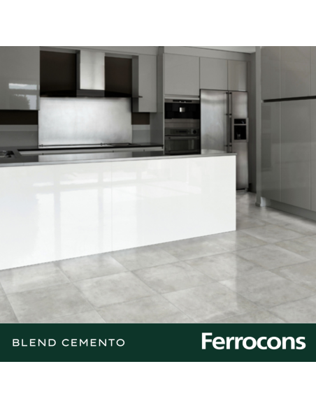 PORCELANATO BLEND CEMENTO 58X58 M2 CERRO NEGRO