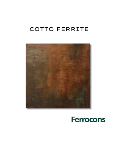 CORTINES COTTO FERRITE 50X50 /M2