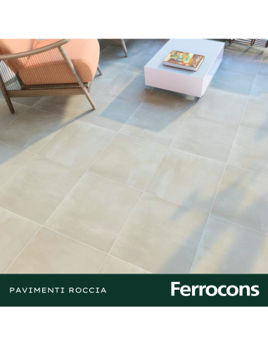 CERÁMICO PAVIMENTI ROCCIA 50X50 /M2 - CORTINES