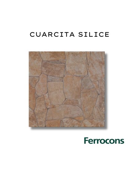 CERÁMICO CORTINES CUARCITA SILICE 40X40 /M2 - CORTINES