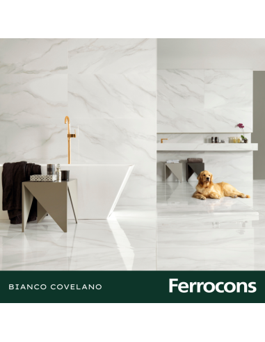 PORTOBELLO BIANCO COVELANO 60X120 PUL RECT. /M2