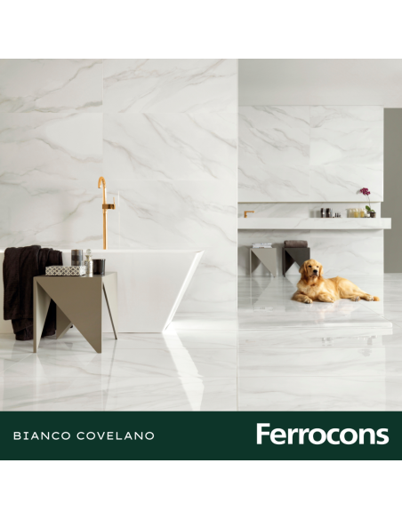 PORTOBELLO BIANCO COVELANO 60X120 PUL RECT. /M2