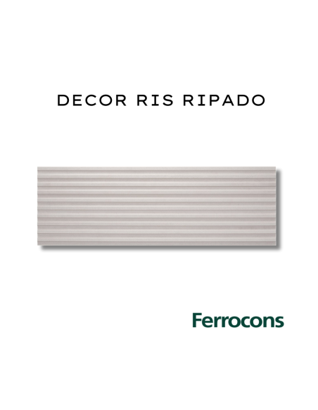 PORTOBELLO DECOR RIS RIPADO 30X90 MATT RET