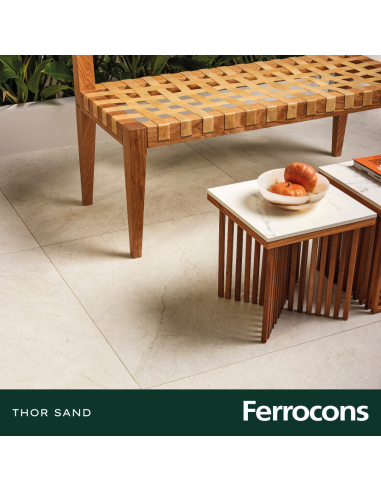 PORTOBELLO THOR SAND 80X80 NAT RET