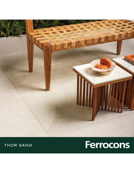 PORTOBELLO THOR SAND 80X80 NAT RET