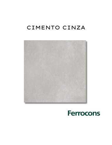 PORTOBELLO CIMENTO CINZA  60X60 NAT BOLD