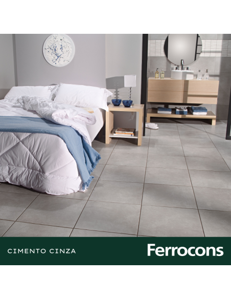 PORTOBELLO CIMENTO CINZA  60X60 NAT BOLD
