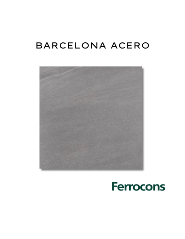 PORTOBELLO BARCELONA ACERO 60X60 NAT RET