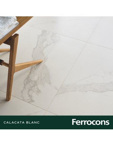 PORTOBELLO CALACATTA BLANC 90X90 NAT RET