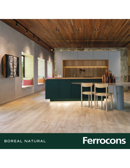 PORTOBELLO BOREAL NATURAL 20X120 NAT RET