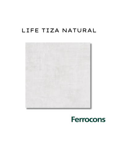 CCN LIFE TIZA NAT 61X61 R M2 - PORC RECT