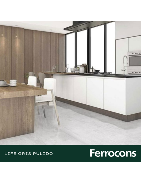 CCN SEGUNDA LIFE GRIS PULRECT 58X58 M2