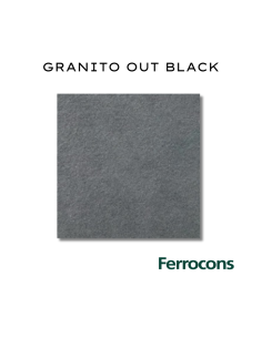 CCN GRANITO OUT BLACK  61X61 R M2 - PORC RECT