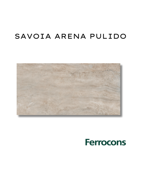 PORCELANATO SAVOIA ARENA 58X117 - CERAMICA CERRO NEGRO