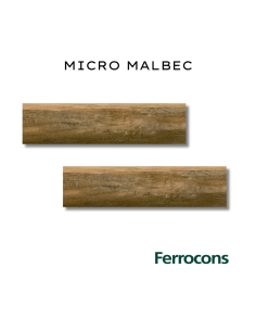 CCN PORC.RECT.MICRO MALBEC 40X160 /M2