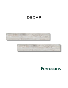 CCN PORC.REC.TABLA DECAP  21X120 /M2