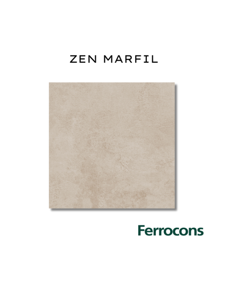 PORCELANATO ZEN MARFIL 61.5X61.5/M2 - CERRO NEGRO