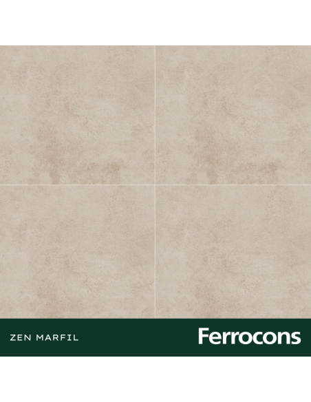 PORCELANATO ZEN MARFIL 61.5X61.5/M2 - CERRO NEGRO