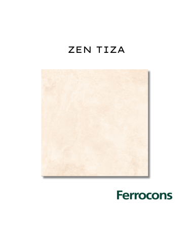 PORCELANATO ZEN TIZA 61.5X61.5/M2 - CERRO NEGRO