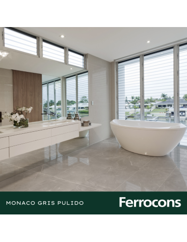 PORCELLANATO MONACO GRIS 58X117 - CERAMICA...