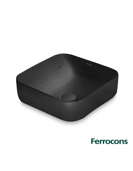 PIAZZA BACHA A423NE CUAD 385X385X140 NEGRA MT