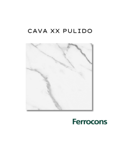 CCN CAVA XX  PUL.RECT. 58X58 /M2