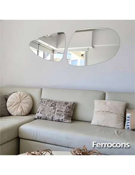 ESPEJO REFLEJAR LAQUA LAGO 55X79 ESP33.03