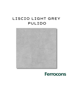 VITE LISCIO LIGHT GREY PUL 60X60 PORC REC