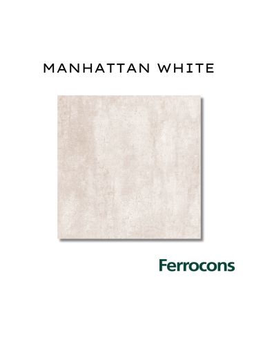 SEGUNDA ALBERDI MANHATTAN WHITE 60X60M2 - PORC  REC