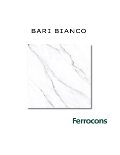 ALBERDI PORCELANATO BARI BIANCO REC  80X80 1RA
