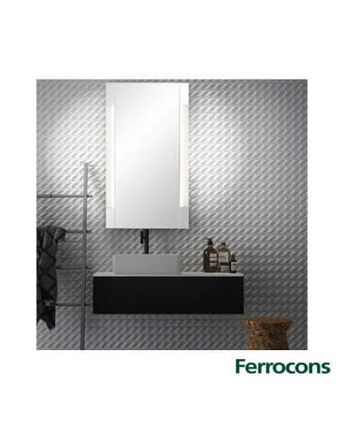 ESPEJO REFLEJAR  MAKI 60X80 C/ LUZ LED 60X80...