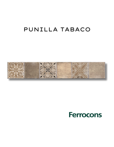 COLORES SOLIDOS GUARDA PUNILLA TABACO 6X35