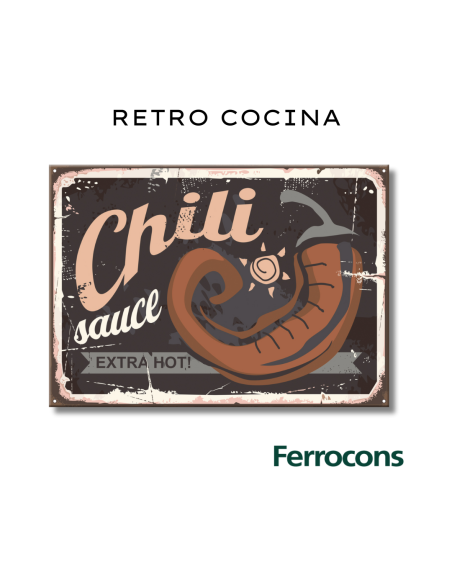 COLORES SOLIDOS PLACA DECORATIVA RETRO COCINA 25X35