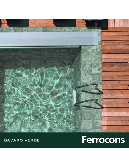 CERAMICA PILETA BAVARO VERDE 20X20