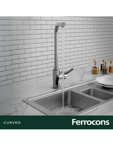 ROCA CURVED M-125-401  MONOCOMANDO COCINA