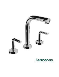 ROCA CURVED L-125-202 LAVATORIO CON PICO 45 CR