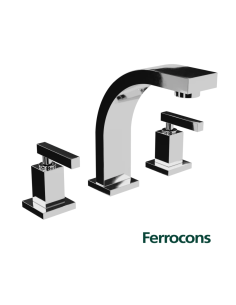 ROCA SQUARE LEVER LAVATORIO CR